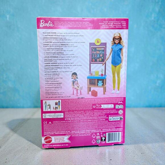 Barbie Teacher Dol & Student Playset - Picture 2 of 3